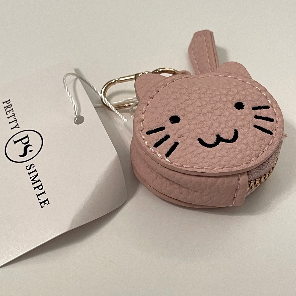 Cutie Pink Cat Bag Charm (Anthropologie Brand) - Picture 9 of 9